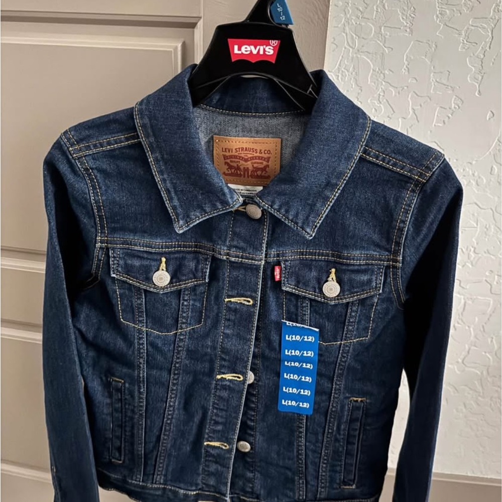 Levi's Dark Blue Jean Jacket for Women